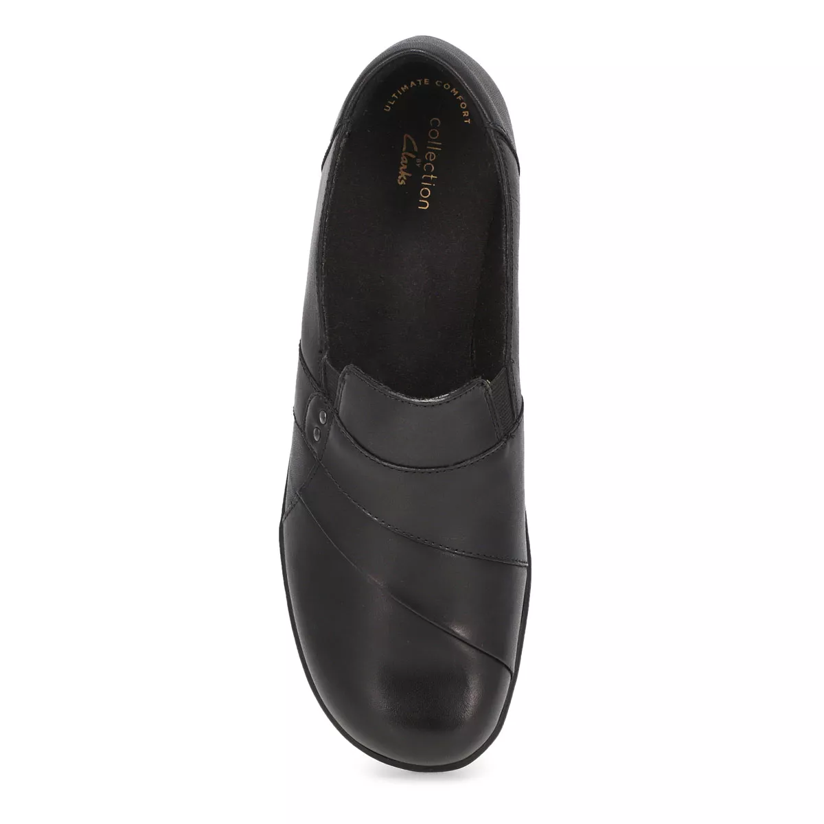 Cheap Clarks, Flâneur habillé May Marigold, noir, femme 0118