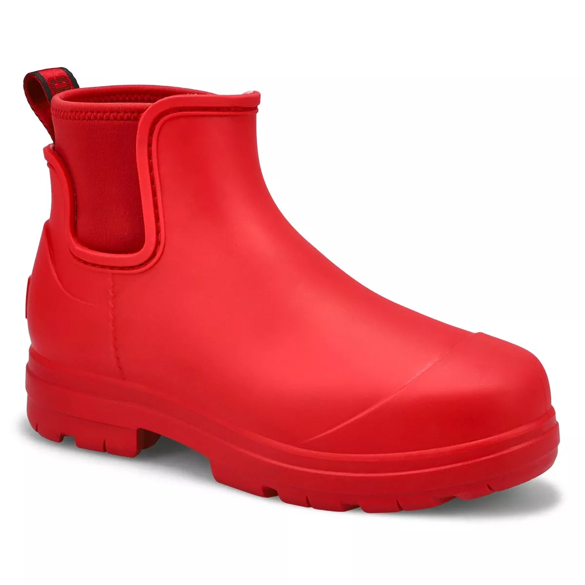 Cheap UGG, Botte de pluie Chelsea DROPLET, rouge samba, femme 0116