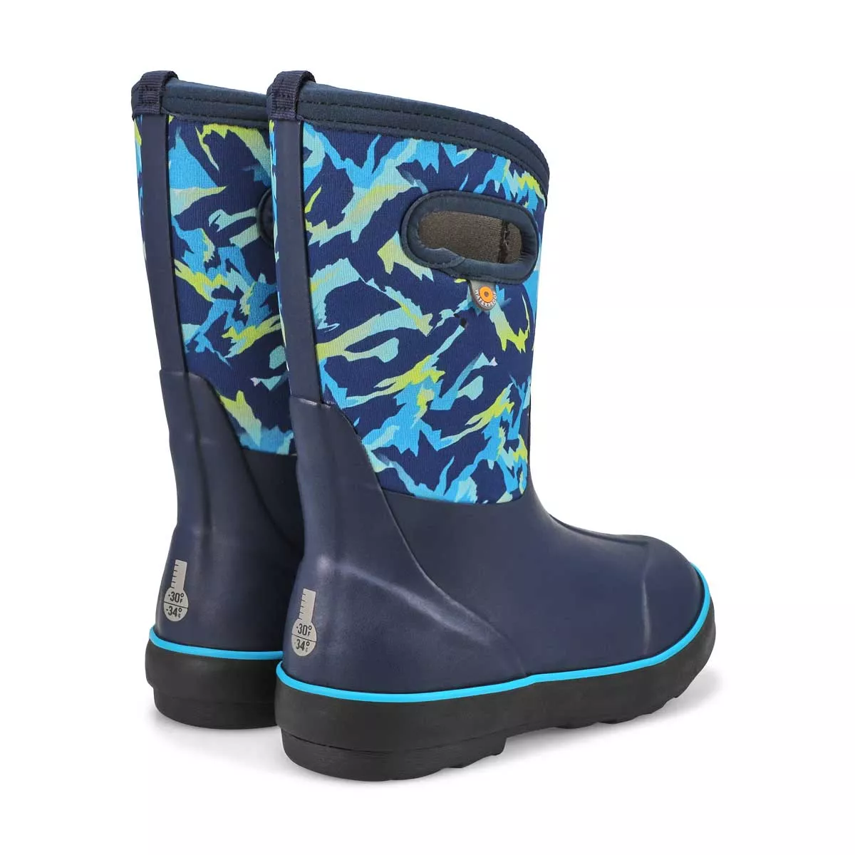 Affordable Bogs, Botte CLASSIC II WINTER MOUNTAIN, marine, filles 0129