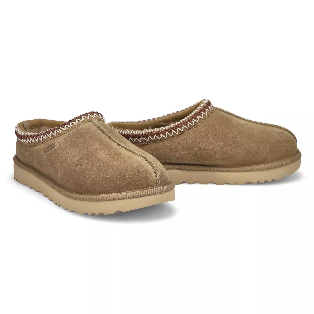 Affordable UGG, Women's Tasman Sheepskin Slipper - Antilope 0116