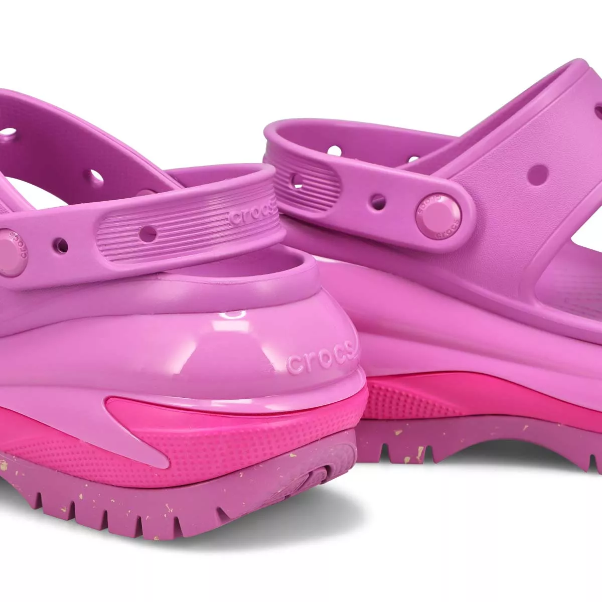 Affordable Crocs, Women's Classic Mega Crush Platform Sandal - Bubble 0127