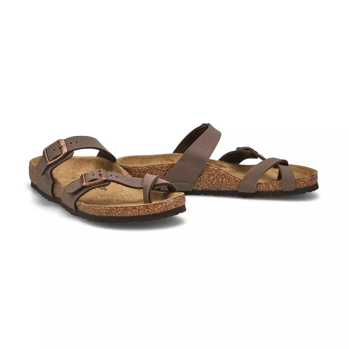 Affordable Birkenstock, Sandale passe-orteil MAYARI BF, moka, filles 0119