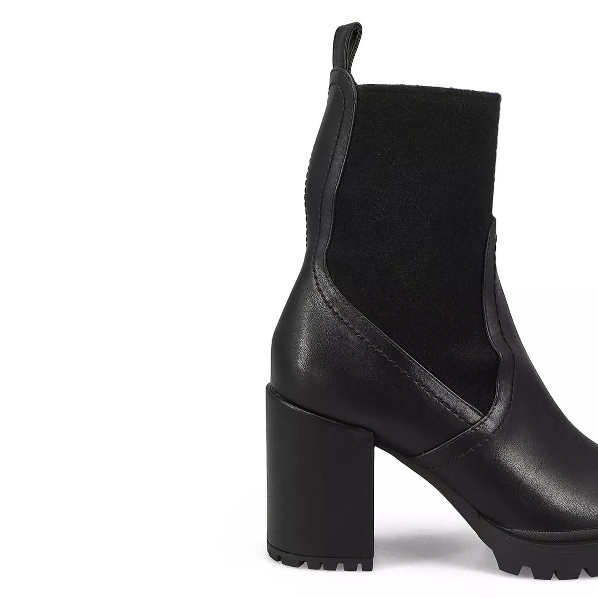 Cheap SteveMadden, Bottine à talon SAHLY, noir, femmes 0128