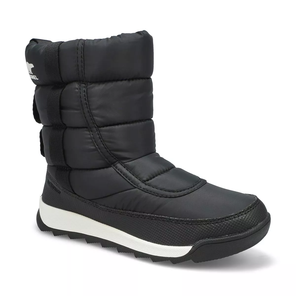 Affordable Sorel, Botte imperméable WHITNEY II PUFFY MID, noir, filles 0117