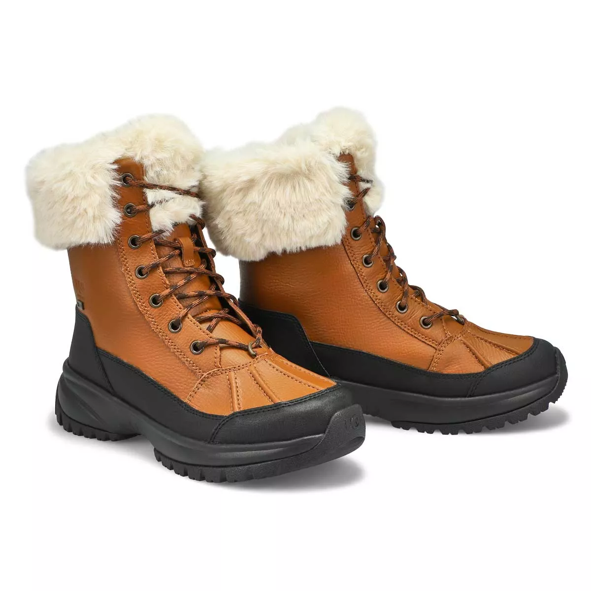 Affordable UGG, Women's Yose Fluff Winter Boot - Chestnut 0116