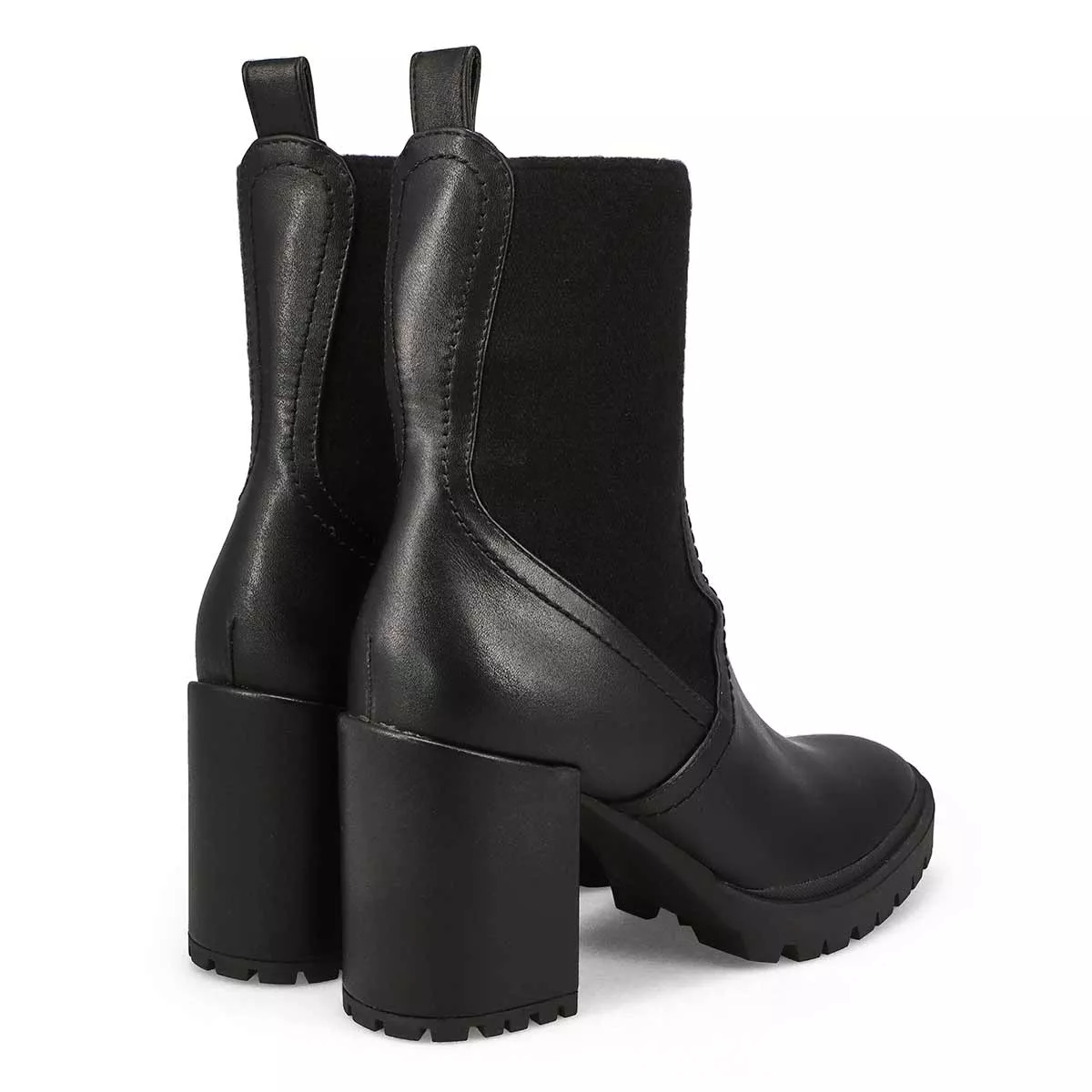 Cheap SteveMadden, Bottine à talon SAHLY, noir, femmes 0128