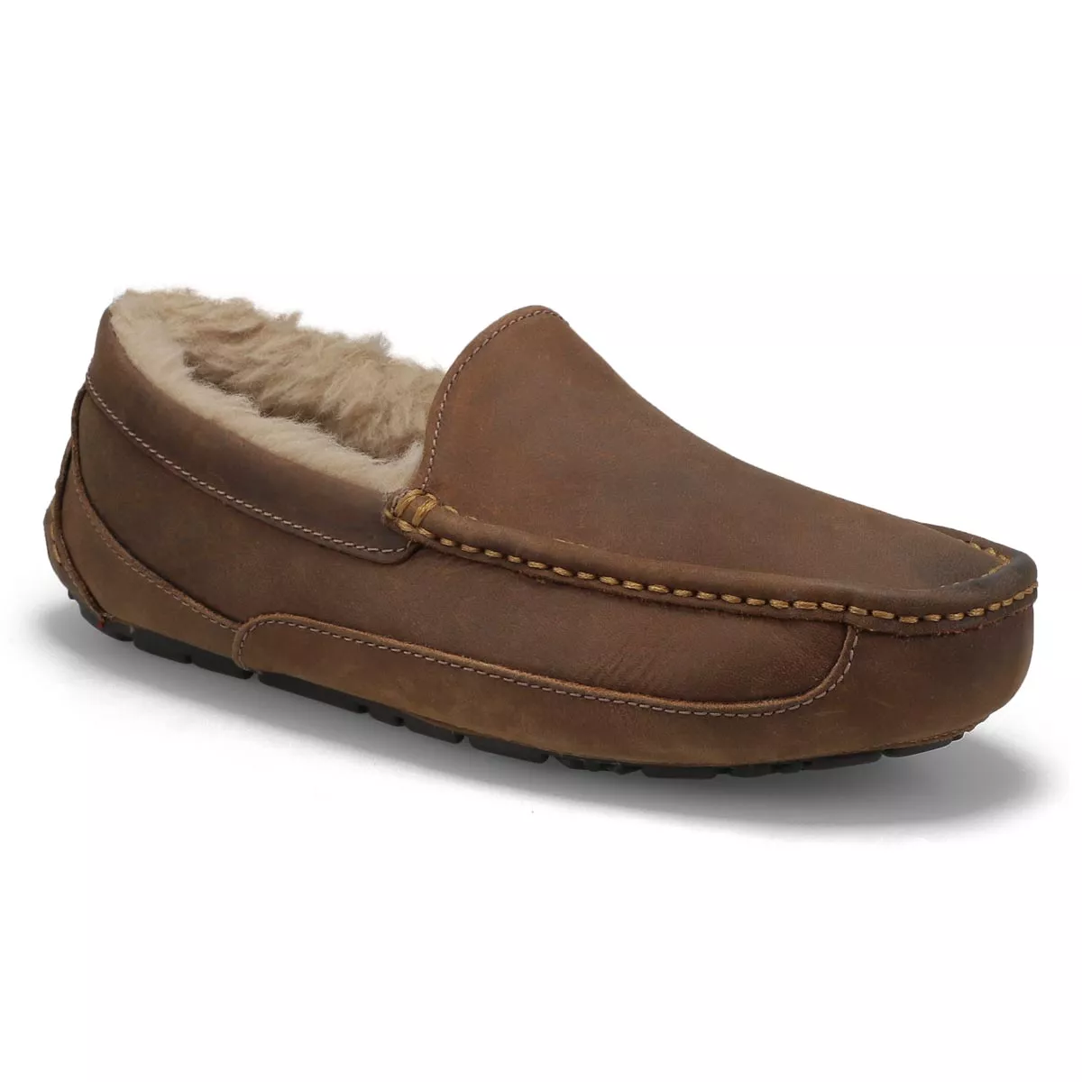 Cheap UGG, Men's ASCOT Sheepskin Slipper - Tan 0116