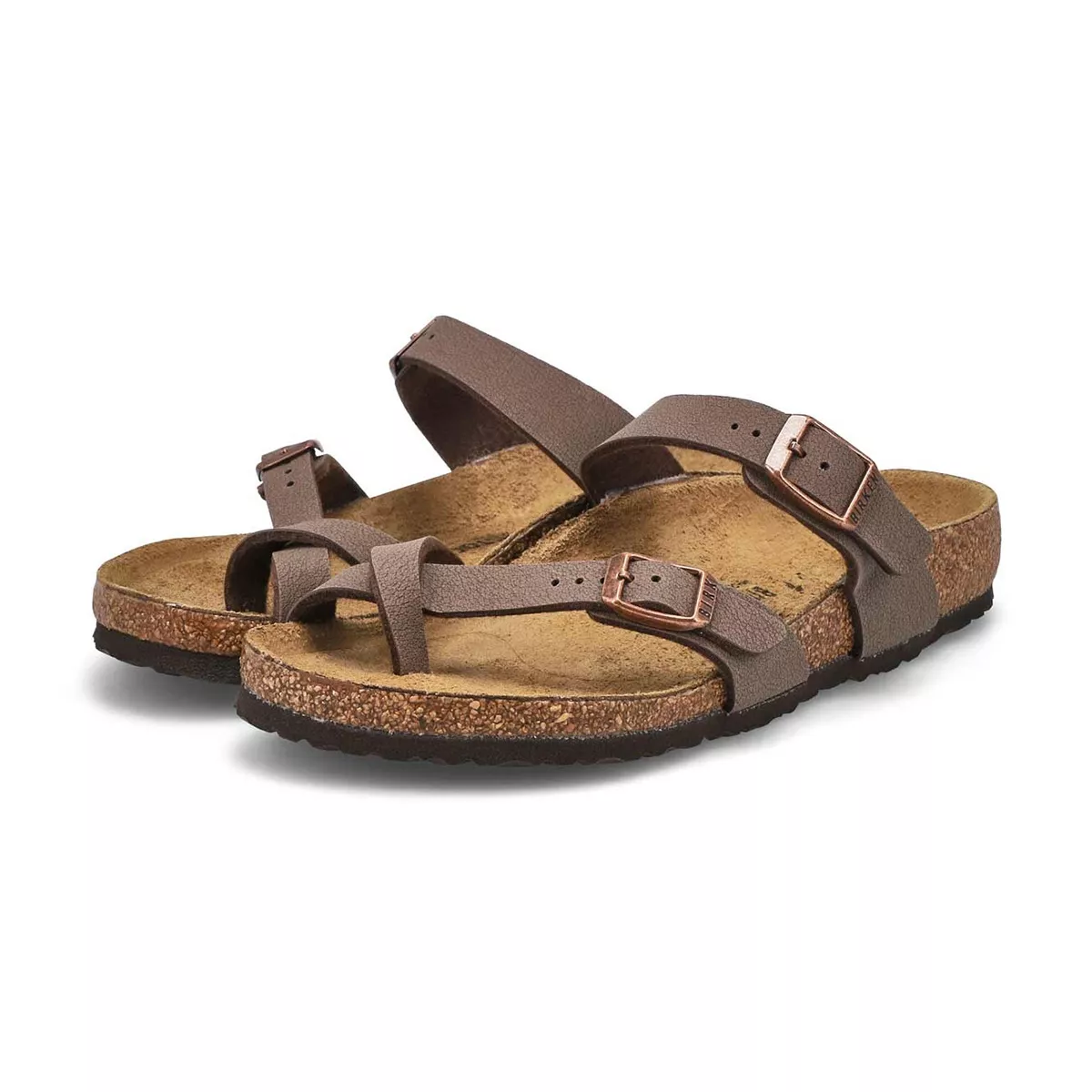 Affordable Birkenstock, Sandale passe-orteil MAYARI BF, moka, filles 0119