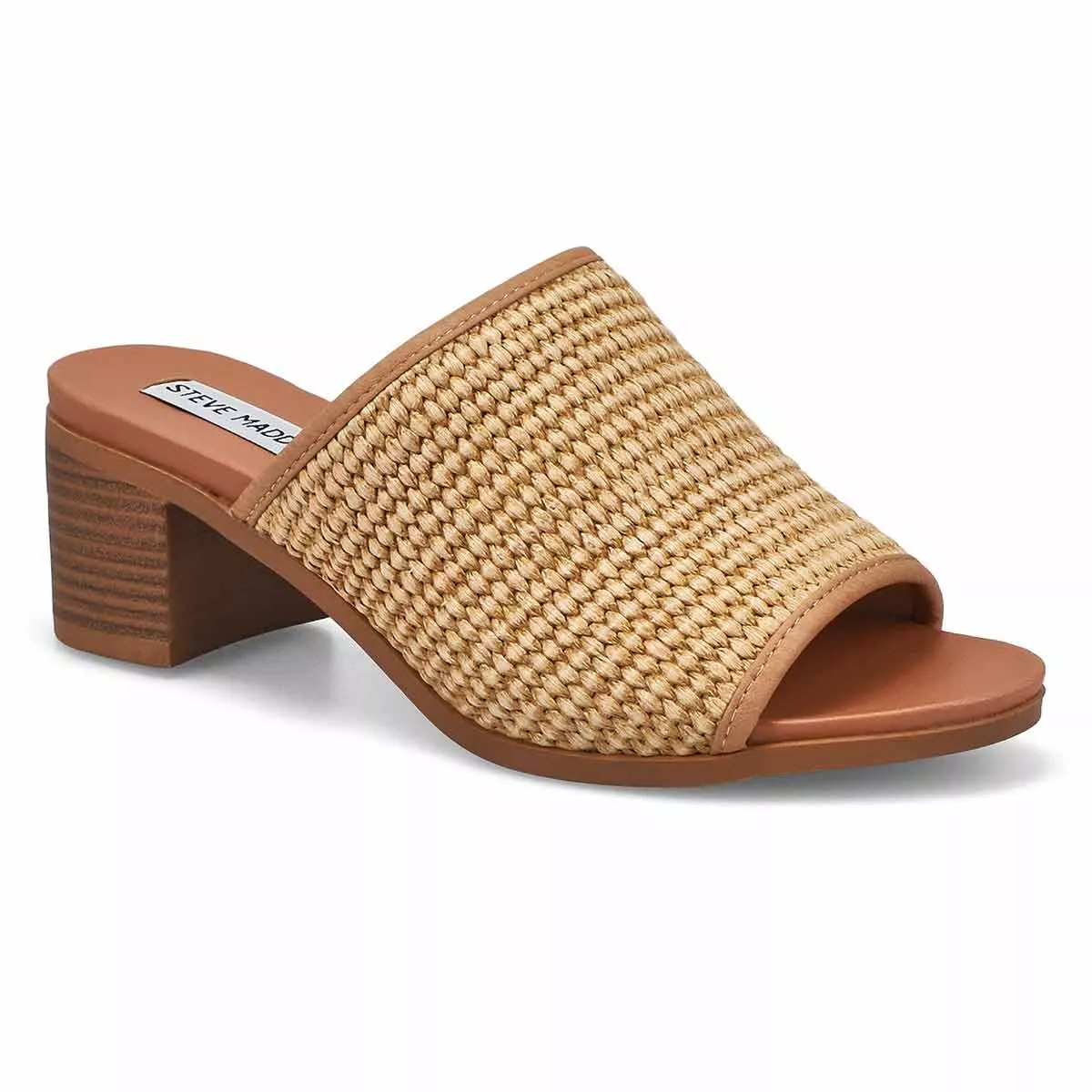 Affordable SteveMadden, Women's Kacey Dress Slide Sandal - Raffia 0128