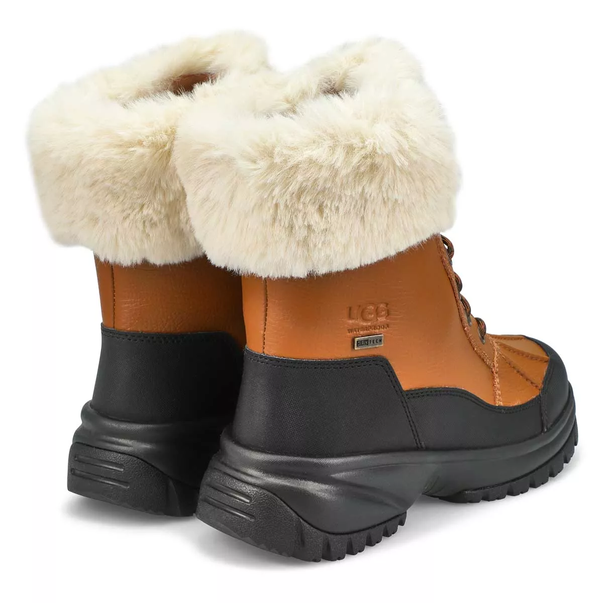 Affordable UGG, Women's Yose Fluff Winter Boot - Chestnut 0116