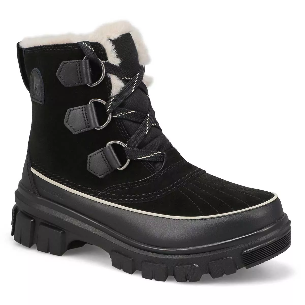 Affordable Sorel, Botte d'hiver imperméable TIVOLI V, noir, femmes 0124