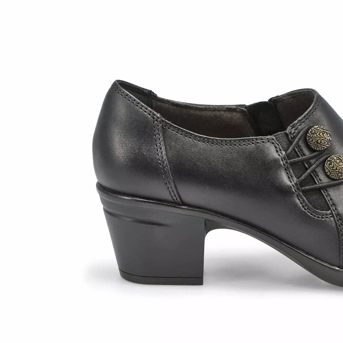 Affordable Clarks, Chaussures habillées EMSLIE WARREN, noir, femmes 0118