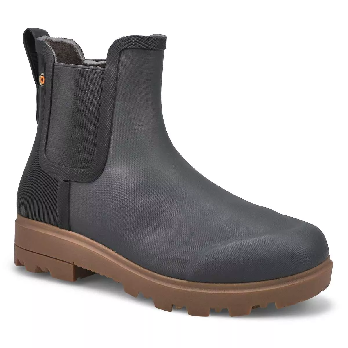 Bogs, Botte de pluie Chelsea HOLLY, gris foncé, femmes 0129